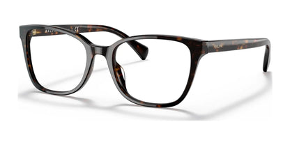 Ralph RA7137U Eyeglasses Shiny Dark Havana