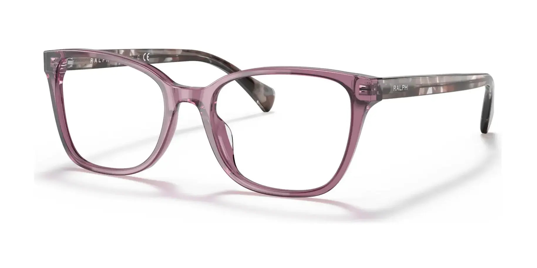 Ralph RA7137U Eyeglasses Shiny Transparent Violet