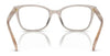 Ralph RA7137U Eyeglasses / Shiny Brown Red №6134 / Size 51