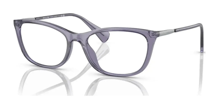 Ralph RA7138U Eyeglasses | Size 52 / Transparent Purple №5807