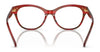 Ralph RA7141 Eyeglasses | Size 54 / Shiny Transparent Violet №6008