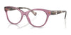 Ralph RA7141 Eyeglasses | Size 54 / Shiny Transparent Violet №6008