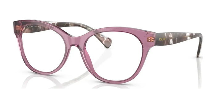 Ralph RA7141 Eyeglasses | Size 54 / Shiny Transparent Violet №6008