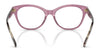 Ralph RA7141 Eyeglasses | Size 54 / Shiny Transparent Violet №6008