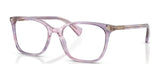 Ralph RA7142 Eyeglasses Shiny Striped Rose