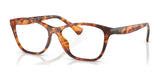 Ralph RA7144U Eyeglasses Shiny Havana