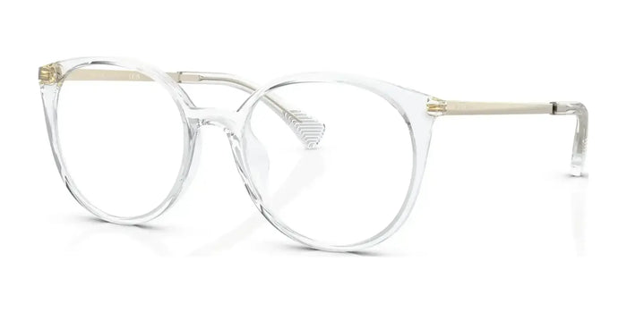 Ralph RA7145U Eyeglasses | Size 53 / Shiny Crystal №5002
