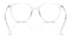 Ralph RA7145U Eyeglasses | Size 53 / Shiny Crystal №5002