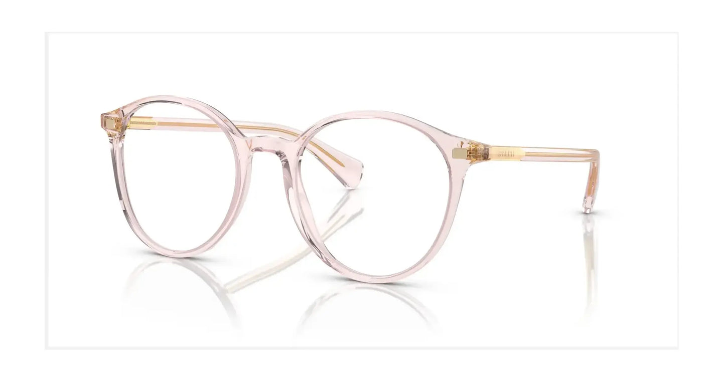 Ralph RA7148 Eyeglasses Shiny Transparent Rose