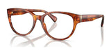 Ralph RA7151 Eyeglasses Shiny Orange Havana