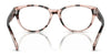 Ralph RA7151 Eyeglasses / Shiny Transparent Light Brown №6062 / Size 52