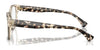 Ralph RA7151 Eyeglasses / Shiny Transparent Light Brown №6062 / Size 52