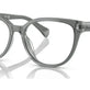Transparent Grey On Milky Grey №6069