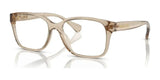 Ralph RA7155U Eyeglasses Shiny Transparent Beige