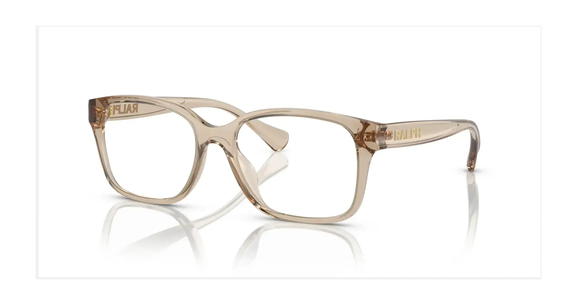 Ralph RA7155U Eyeglasses Shiny Transparent Beige