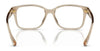 Ralph RA7155U Eyeglasses | Size 52 / Shiny Transparent Beige №5802