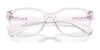 Ralph RA7155U Eyeglasses | Size 52 / Shiny Transparent Beige №5802