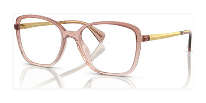 Ralph RA7156U Eyeglasses Shiny Transparent Rose