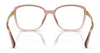 Ralph RA7156U Eyeglasses / Shiny Transparent Blue №6130 / Size 54