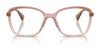 Ralph RA7156U Eyeglasses / Shiny Transparent Blue №6130 / Size 54