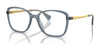 Ralph RA7156U Eyeglasses / Shiny Transparent Blue №6130 / Size 54