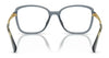 Ralph RA7156U Eyeglasses / Shiny Transparent Blue №6130 / Size 54
