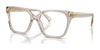 Ralph RA7158U Eyeglasses / Shiny Transparent Beige №6117 / Size 53
