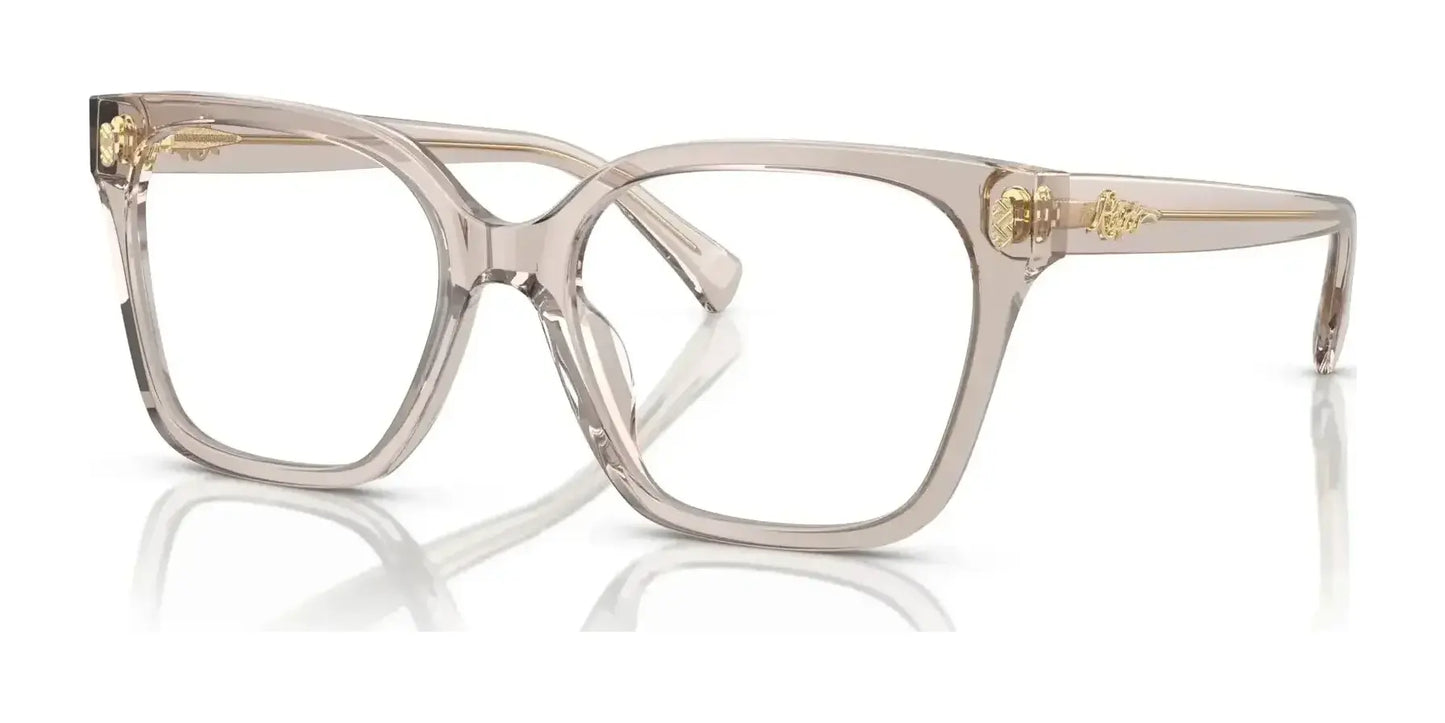 Ralph RA7158U Eyeglasses Shiny Transparent Beige