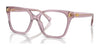 Ralph RA7158U Eyeglasses / Shiny Transparent Violet №6118 / Size 53