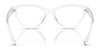 Ralph RA7159U Eyeglasses / Shiny Black №5001 / Size 52