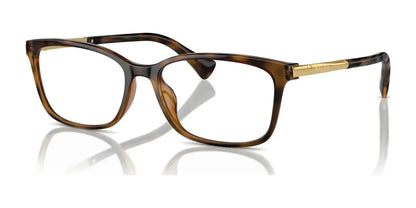 Ralph RA7160U Eyeglasses Shiny Dark Havana