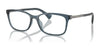 Ralph RA7160U Eyeglasses / Shiny Transparent Blue №6198 / Size 53