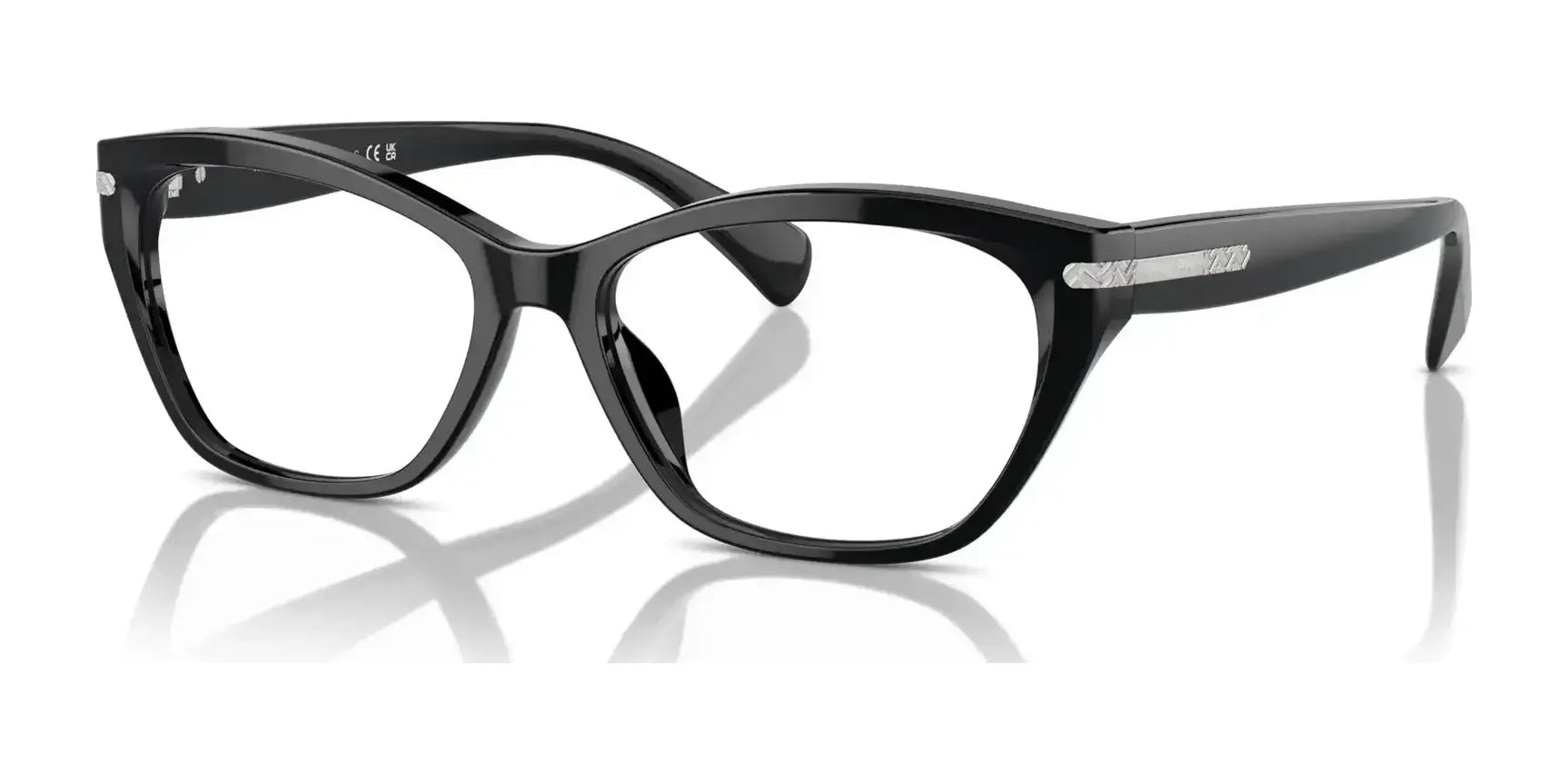 Ralph RA7161U Eyeglasses Shiny Black