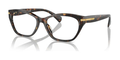 Ralph RA7161U Eyeglasses Shiny Dark Havana