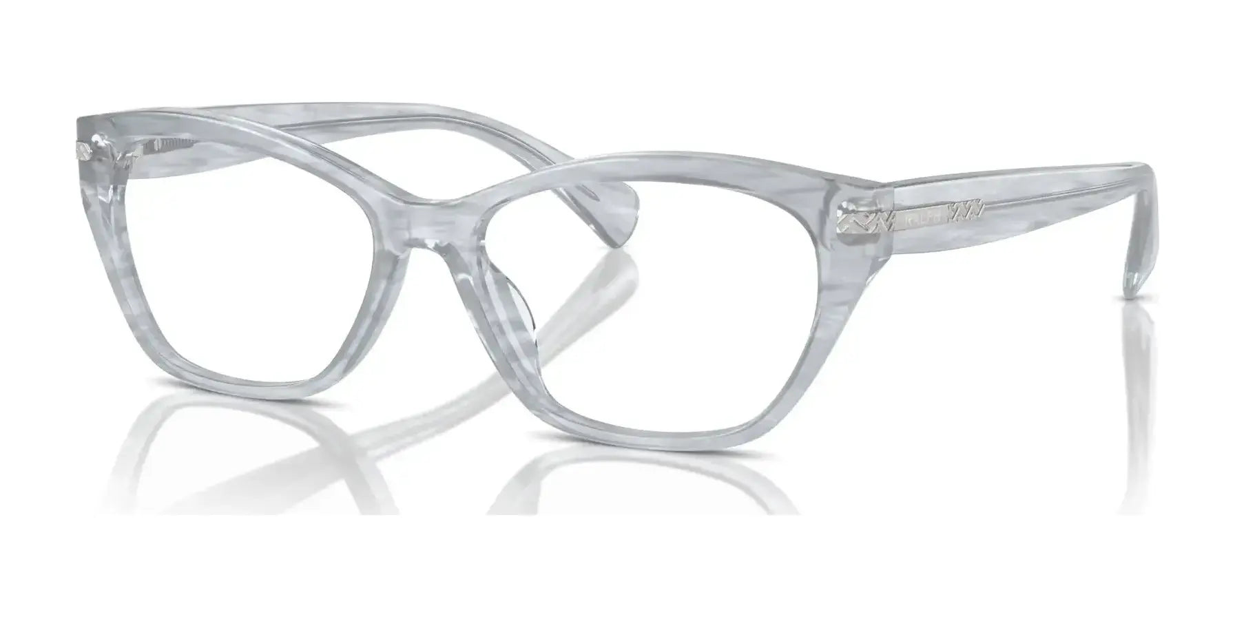 Ralph RA7161U Eyeglasses Shiny Striped Grey