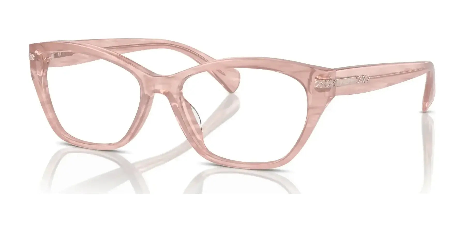 Ralph RA7161U Eyeglasses Shiny Transparent Rose