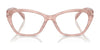 Ralph RA7161U Eyeglasses / Shiny Dark Havana №5003 / Size 53