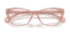 Ralph RA7161U Eyeglasses / Shiny Dark Havana №5003 / Size 53