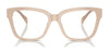 Ralph RA7162U Eyeglasses / Shiny Beige On Milky Beige №6063 / Size 53