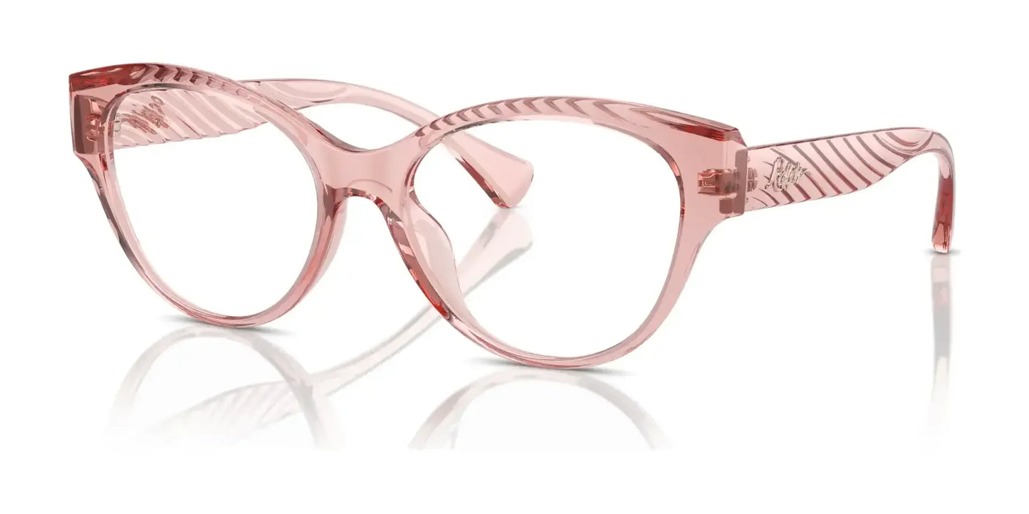 Ralph RA7164U Eyeglasses Shiny Transparent Pink