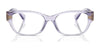 Ralph RA7165U Eyeglasses / Shiny Dark Havana №6149 / Size 53