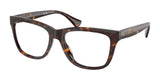 Ralph RA7170U Eyeglasses Shiny Dark Havana