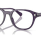 Shiny Transparent Purple №5575