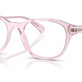 Shiny Transparent Pink №6190