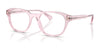 Ralph RA7172U Eyeglasses / Shiny Transparent Pink №6190 / Size 52
