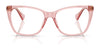 Ralph RA7177U Eyeglasses / Shiny Blush Crystal №5801 / Size 53