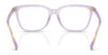 Ralph RA7178U Eyeglasses / Shiny Milky Peach №6237 / Size 52