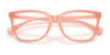 Ralph RA7178U Eyeglasses / Shiny Milky Peach №6237 / Size 52