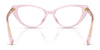 Ralph RA7181U Eyeglasses / Shiny Blush Crystal №6190 / Size 52
