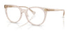 Ralph RA7182U Eyeglasses / Shiny Beige Crystal №6117 / Size 49
